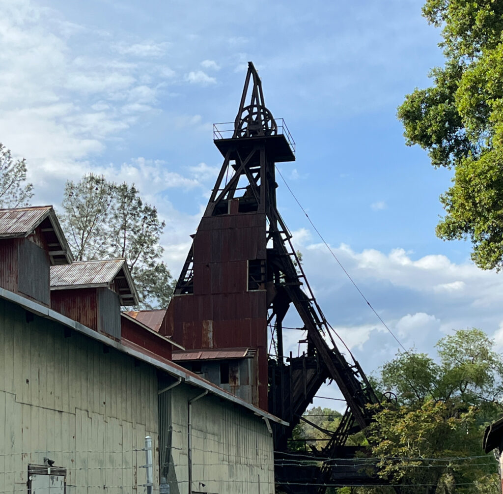 California Gold Mother Lode Headframe