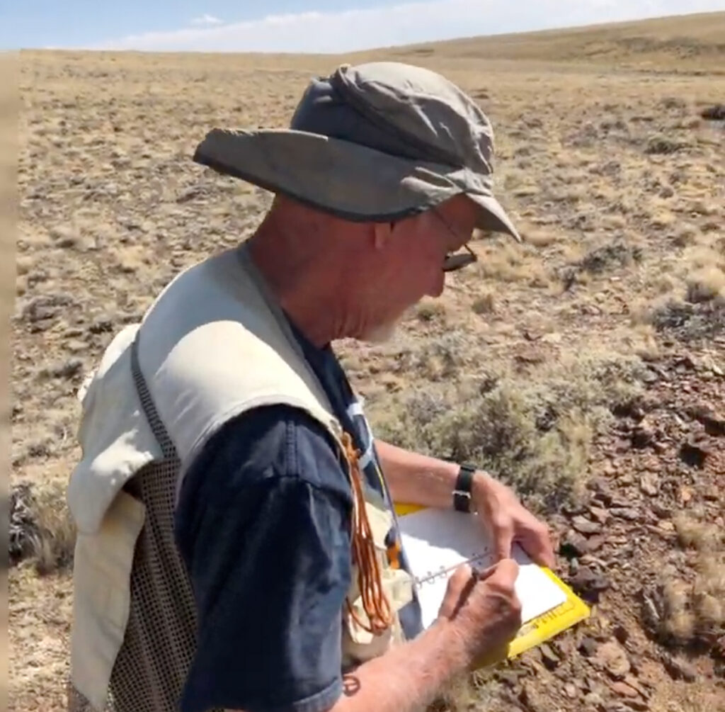 Wyoming Gold Property Fieldwork